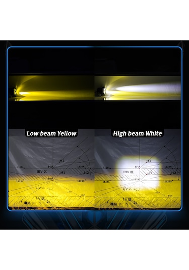 Motosiklet Led Sis Farı 2 Adet Metal Kasa Yüksek Güçlü Spot Led