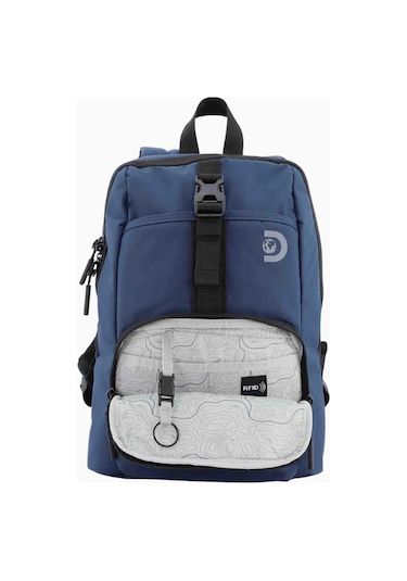 Discovery Shield Rpet City Backpack 10l Sürdürülebilir Günlük Sırt Çantası Mavi 3