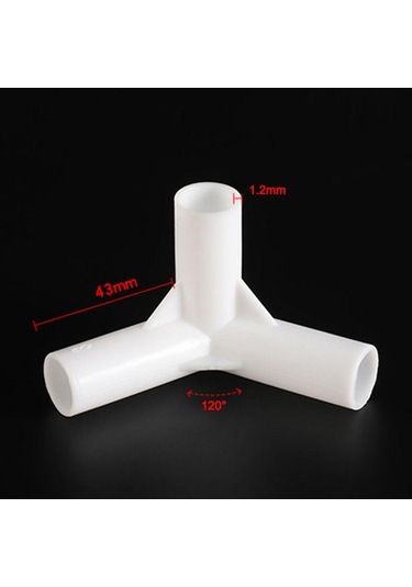 10 Adet Plastik Çadır Direği Bağlantı Elemanı Yedek Çadır Malzemeleri Üç Yönlü Bağlantı Elemanı Çadır Aksesuarları Diğer