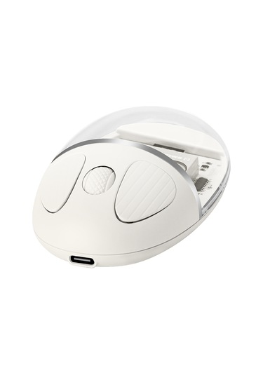 Cbtx Benwıs OT-CMS-WH Kristal 2.4 GHZ Kablosuz Bluetooth Mouse