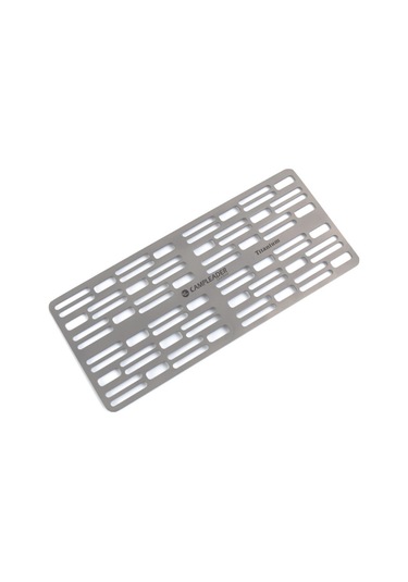 Mufunye Titanyum Barbekü Izgarası Ultra Hafif Açık Hava Kamp Barbekü Izgara Plakası Çok Renkli