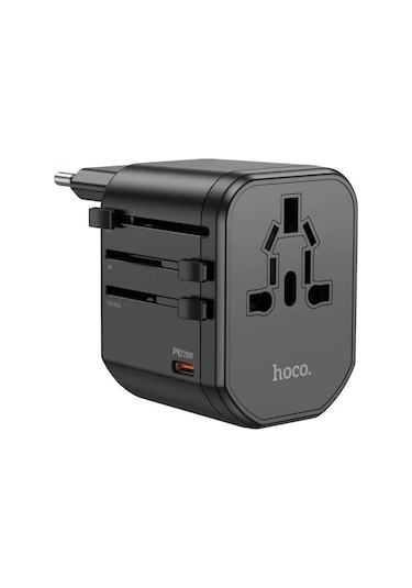 Hoco AC15 20 W PD QC 3.0 Hızlı Şarj Universal Priz