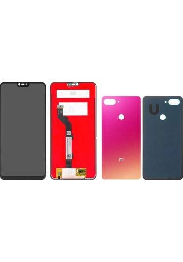 TeknikEvim Xiaomi Uyumlu Mi 8 Lite Lcd Ekran Dokunmatik+Arka Pil Kapağı (246980634)