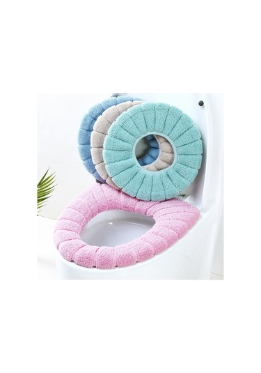 Xindoker Güçlü Elastik Banyo Tuvaleti Döşemesi - O/u/v Tipi Ev Kullanıma Uygun - Yıkama Kolay - Kışlık Konforlu - Kuzey Avrupa Pembe Pembe
