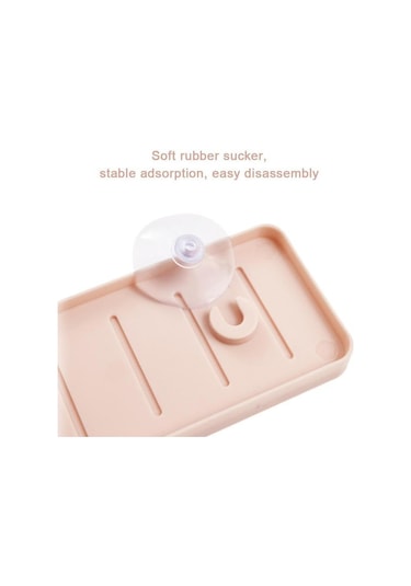 Mavi Mutfak Emme Lavabo Drenaj Rafı Kaşık Çatal Konteyner Tutucu Raf Fırça Asılı Sepet Mavi