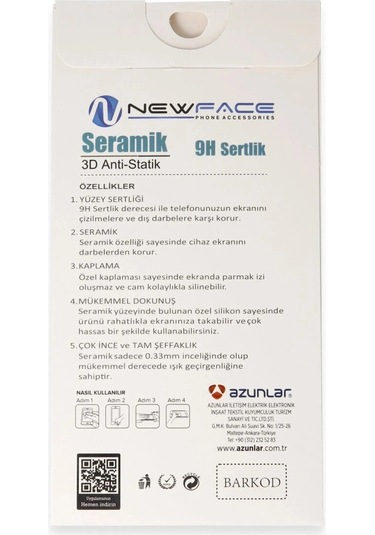Huawei P30 Lite 3d Antistatik Seramik Nano Ekran Koruyucu 37212942