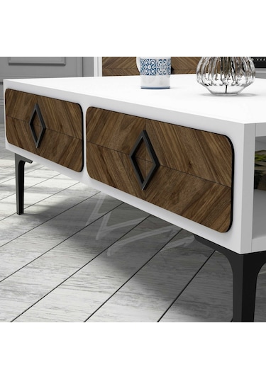 Variant Samba Tv Ünitesi Ve Orta Sehpa Takımı - Beyaz