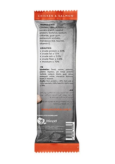 Pro Choice Softy Bites Tavuklu ve Somonlu Yumuşak Kedi Ödül Maması 24 x 10 G