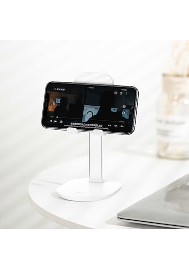 Benks L30 Telefon Standı - ZORE-219107 Beyaz