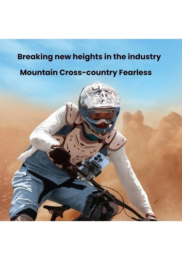 Ebitda Bisiklet Motosiklet Şok Emici Cep Telefonu Tutucu Yerçekimi Montajı Mavi 14-45mm Gidon Uyumlu Hızlı Montaj Mavi Mavi