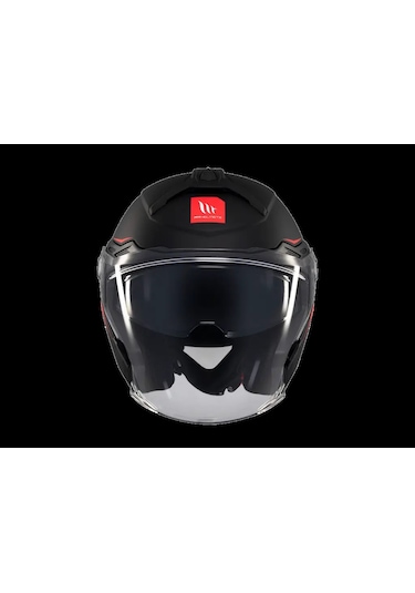 Mt Helmets Mt Cosmo Sv Çenesiz Gözlüklü Motosiklet Kaskı Mat Siyah