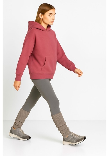 Basic Kalın Pamuk İçerikli Tozluk Taş