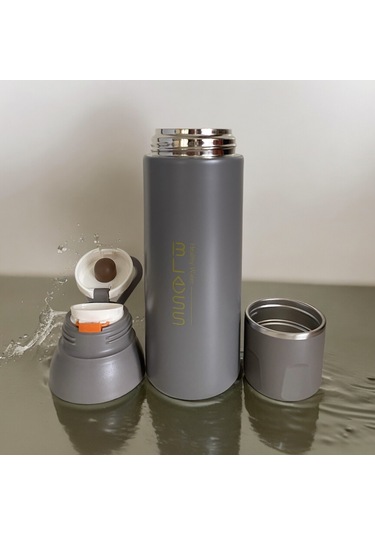 Prettify Paslanmaz Çelik Bardaklı Sıcak/soğuk Termos 700 ML