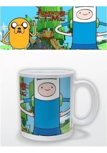 Kupa Bardak Adventure Time Finn & Jake Kupa Çok Renkli