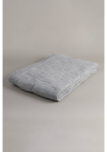 Plaid Gri Tek Kişilik Battaniye 160x220 15006 Gri