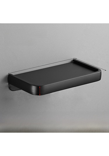 Skycity Banyo Tuvalet Kağıdı Tutucu - Siyah Altın Uzay Alüminyum - Dayanıklı Kalın Tasarım - Telefon Ve Küçük Eşya Depolama Rafı - Otel Ve Ev Kullanıma Uygun Diğer