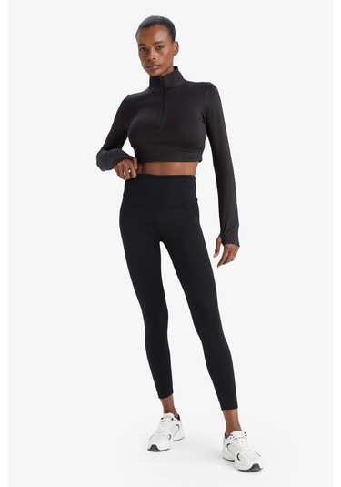 Defacto Defactofit Beli Saran Sporcu Tayt C4564ax25aubk81 SiYAH