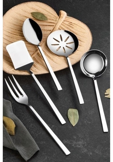İnci 12 Kişilik 89 Parça Çatal Kaşık Bıçak Takımı Metal
