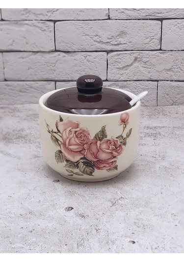 Rosenberg Kapaklı Ve Kaşıklı Şekerlik, 500 Ml 374958643 Sütlü