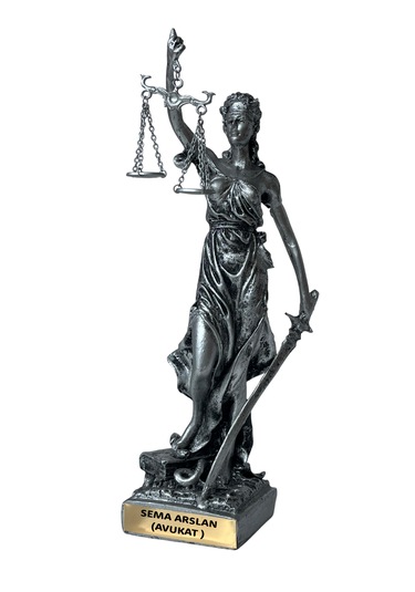 Adalet Heykeli, Avukat, Hâkim, Savcı Hediyelik Biblo Hediyelik