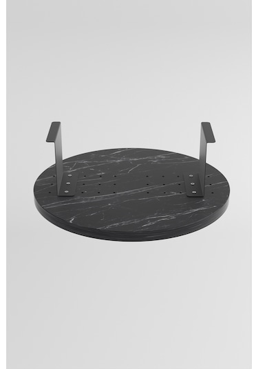 Goldfalez Ayarlanabilir Dekoratif Modern Yan Sehpa Tepsi Bendir