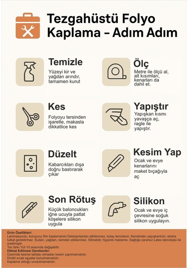 İbmk57a Masa, Sehpa Kaplama Folyosu Kendinden Yapışkanlı Laminasyonlu Ahşap Desen