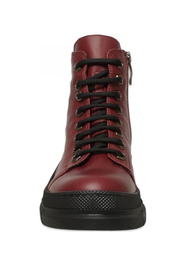 Mammamia D25kb-1935 Günlük Bordo Kadın Bot Bordo