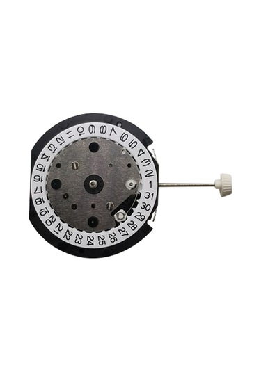 Xurunkeji Saat Hareket Aksesuarları Kuvars Hareket Hareketi Küçük Saniye 6 Pin Hareketi Ld53-369 Gümüş - Siyah