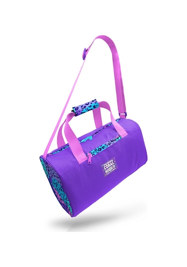 Coral High Mor Leopar Desenli Spor Çantası 27532