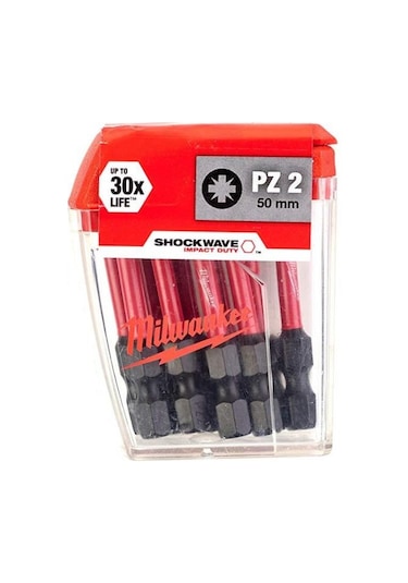 Milwaukee Bits Uç Pz2 50 MM 10lu Pkt - T4932430866