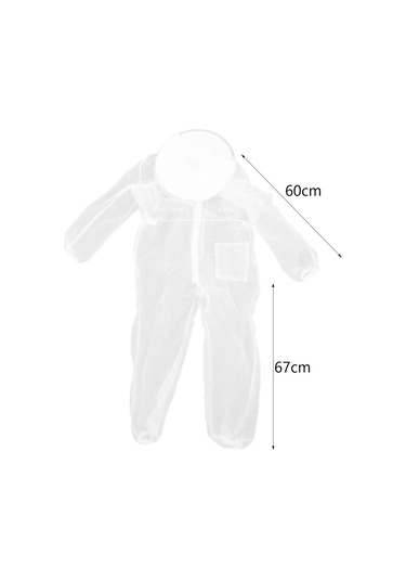 Suntek Magideal Arı Takım Elbise Profesyonel Tam Vücut Koruma