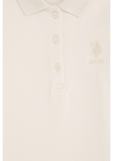 U.s. Polo Assn. Kız Çocuk Krem Sweatshirt 50296377-vr071 Krem