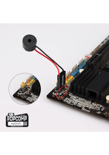 Ropcomp Anakart Uyumlu Bıos Buzzer 4 Pin