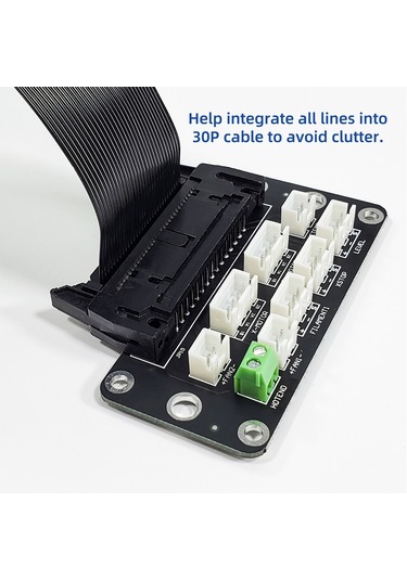 Xy-2 Pro / X5sa Serisi 3d Yazıcı İle Uyumlu 82 Cm 30pin Çok Renkli