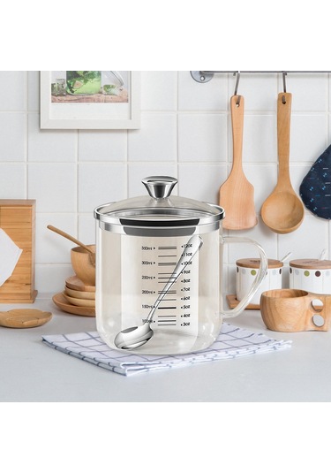 Suntek Magideal Süt Yeni Eve Taşınma Hediyeleri Için Kapaklı Cam 350ml