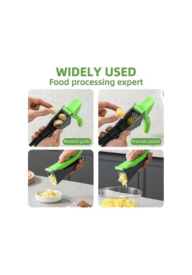 Sarımsak Presi Paslanmaz Çelik Sarımsak Kıyma Makinesi Profesyone Çok Renkli