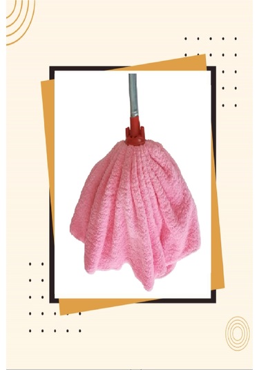 Lider Mikrofiber Welfost Mop Yedek Paspas Ucu Pembe