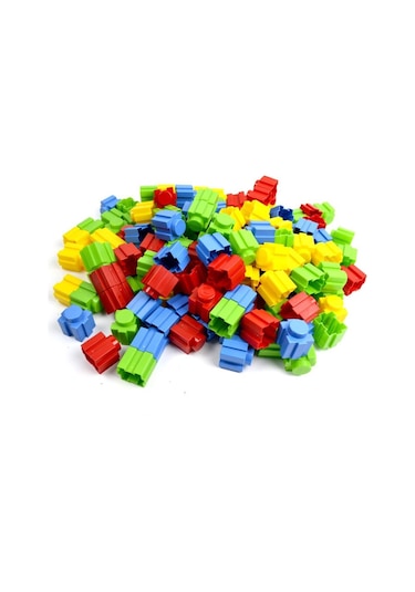 Tik-tak Yapı Seti Birbirine Geçen Renkli Parçalar 500 Parça 3+ Lego Oyuncak