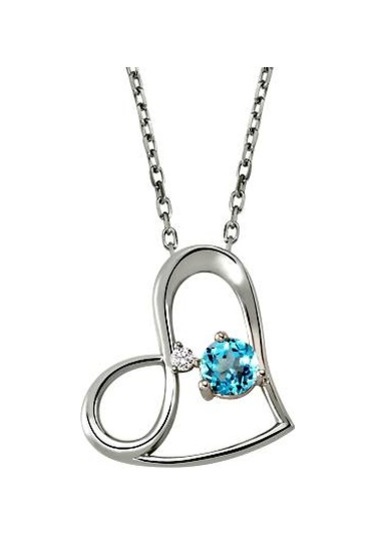 Pırlanta Sonsuzluk Kalp Kolye Gmy133