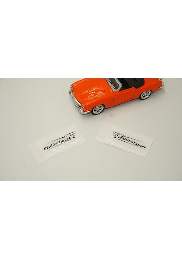 Peugeot Sport Lion Logo Damla Silikon Çamurluk Yanı Logo Arma Amb