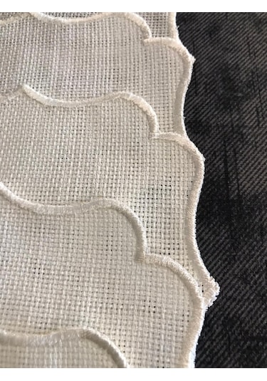 Uğur Home Etamin İşlemelik Kokteyl Peçete 6'lı