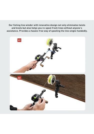 Xuweiwei A 1 Adet Siyah Abs Olta Makarasi Ayarlanabilir Tasinabilir Masa Klemli 3:1 Sarim Orani Pille Calismaz Olta Ekipmani