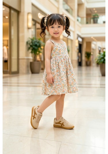 Dark Seer Kids Ds K Ruby Sneaker Günlük Spor Ayakkabı Taba-bej