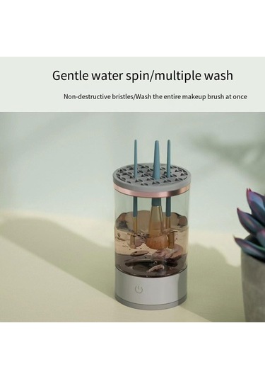 Osiu Elektrikli Makyaj Aracı Temizleyici Fırçaları Tek Seferde