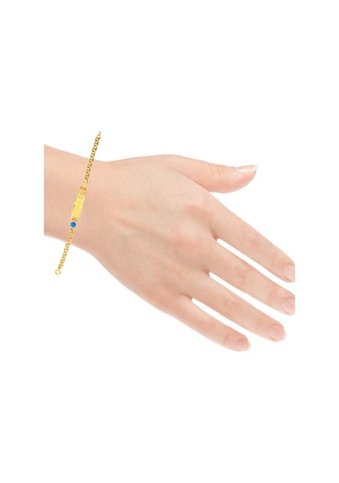 Cigold Taşlı Çocuk Bileklik 14 Ayar Altın 1.67 Gr Oa-c11203029253 Renkli Çok Renkli