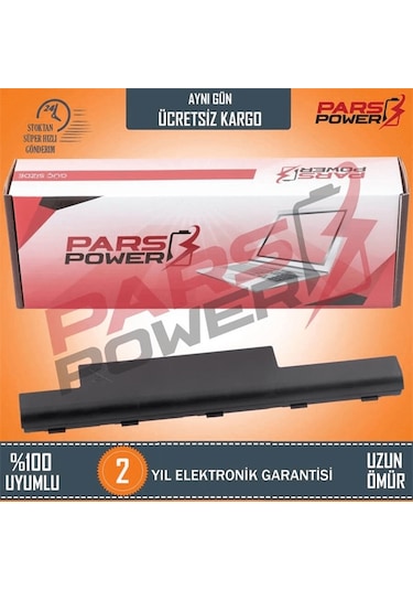 Acer Uyumlu Aspire E1-571G-33124G50Mnks (NX.M7CEY.001) Notebook Batarya - Pil (Pars Power) 11.1V 4400mAh. 416357
