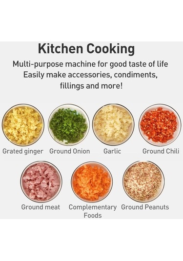 Dancemonkey Cbtx Ev Mutfak Sarımsak Cihazı, Manuel Çekme Vurma, Rastgele Renk Teslimatı Çok Renkli