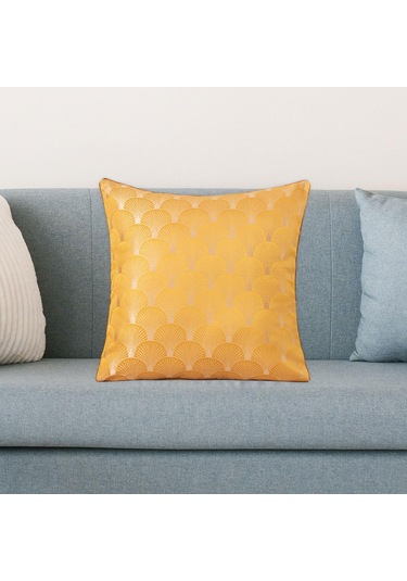 Suntek Modern Yastık Örtüsü 45 X Cm Yumuşak Kılıfı Sarı Sarı