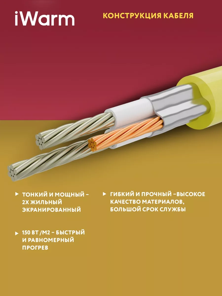 Teploluks Seramik İçin Elektrikli Yerden Isıtma Sistemi İwarm 1m² 213869289