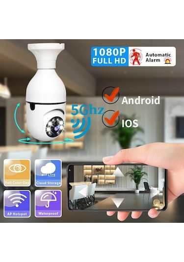 360 Ip Ampül Kamera - Cmr19-981